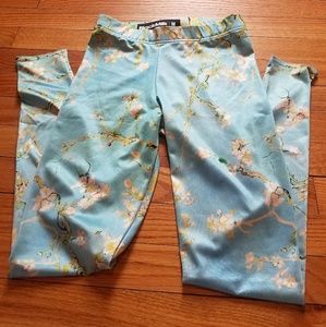 SOLD-Black Milk/Blackmilk Almond Blossom Leggings